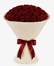 Букет 101 Бордовая роза Блэк Бакарра в Алатыри