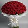 Букет 101 Красная роза Блэк Мэджик в Алатыри