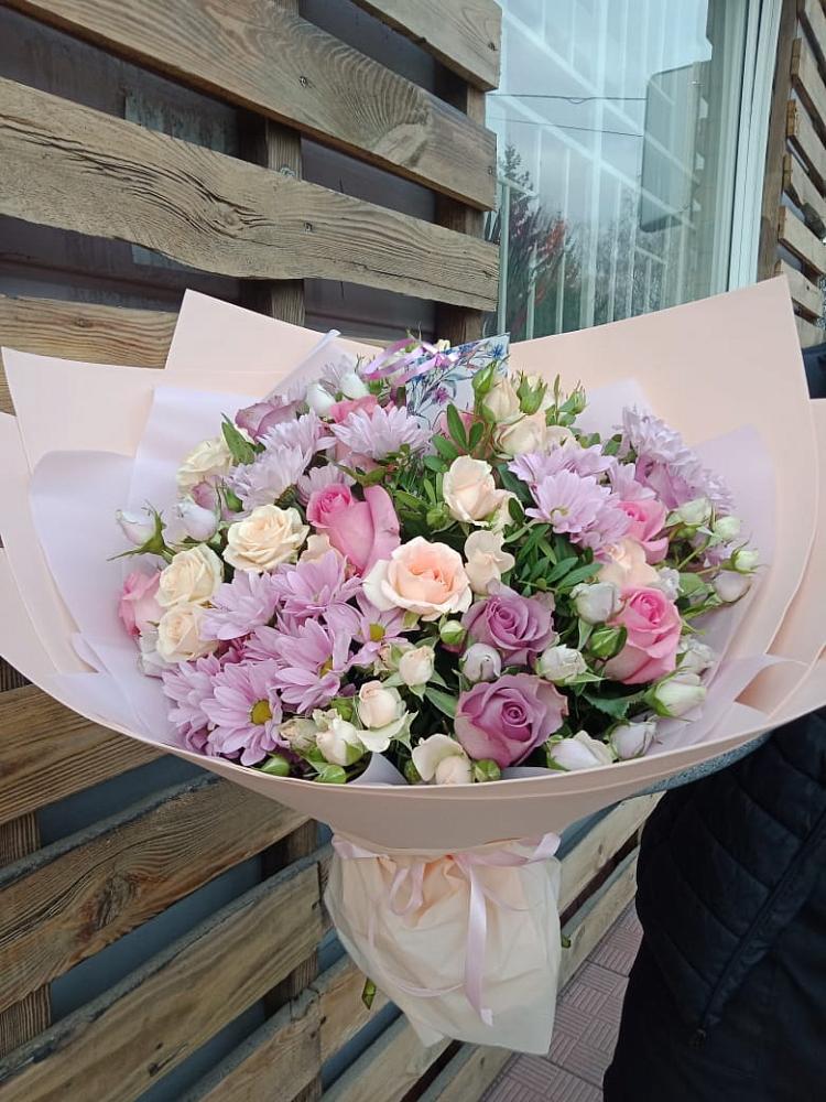 Букет цветов из: Розы и Хризантемы в Алатыри