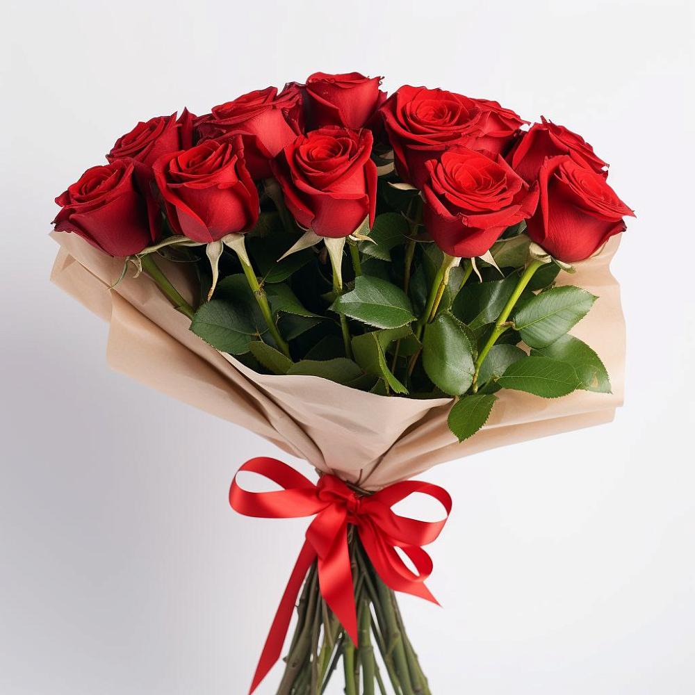 Букет 11 Красных роз Эдлесс Лав в Алатыри
